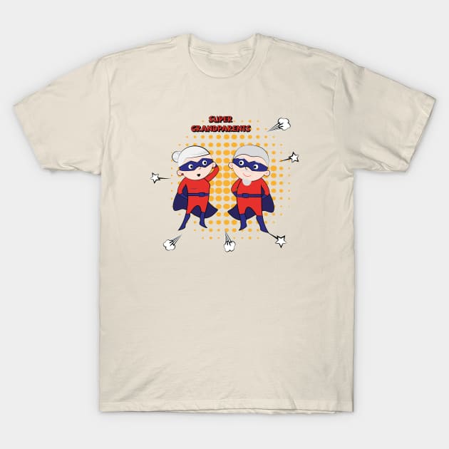 Super grandparents 2 T-Shirt by grafart